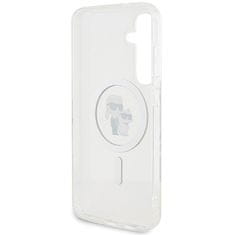 Karl Lagerfeld Kryt Karl Lagerfeld KLHMS24SHGKCNOT Samsung Galaxy S24 hardcase IML Karl&Choupette MagSafe transparent