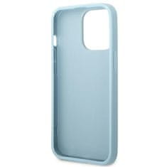 Guess Kryt Guess GUHCP13LPS4MB Apple iPhone 13 Pro blue hardcase Saffiano 4G Small Metal Logo