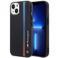 MobilPouzdra.cz Kryt BMW BMHCP14S22HVGV Apple iPhone 14 black IML Tricolor Stripe