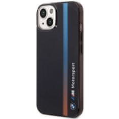 MobilPouzdra.cz Kryt BMW BMHCP14S22HVGV Apple iPhone 14 black IML Tricolor Stripe