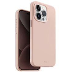 MobilPouzdra.cz Kryt UNIQ Lino Hue Apple iPhone 15 Pro MagClick Charging blush pink