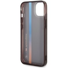 MobilPouzdra.cz Kryt BMW BMHCP14S22HVGV Apple iPhone 14 black IML Tricolor Stripe