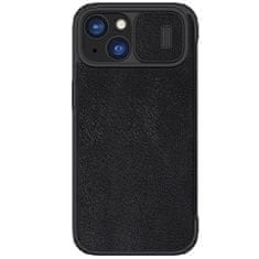 Nillkin Kryt Qin Leather Pro with camera cover Apple iPhone 15 black