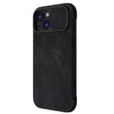 Nillkin Kryt Qin Leather Pro with camera cover Apple iPhone 15 black