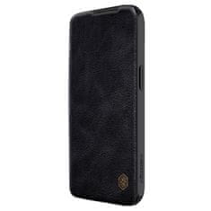 Nillkin Kryt Qin Leather Pro with camera cover Apple iPhone 15 black