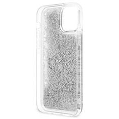 Guess Kryt Guess GUHCP12LLG4GSI Apple iPhone 12 Pro Max silver hardcase 4G Big Liquid Glitter