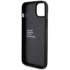 MobilPouzdra.cz Kryt BMW BMHCP15M22NBCK Apple iPhone 15 Plus / 14 Plus Leather Carbon black