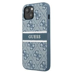 Guess Kryt Guess GUHCP13S4GDBL Apple iPhone 13 mini blue hardcase 4G Stripe