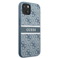 Guess Kryt Guess GUHCP13S4GDBL Apple iPhone 13 mini blue hardcase 4G Stripe