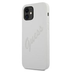 Guess Kryt Guess GUHCP12SLSVSCR Apple iPhone 12 mini cream hardcase Script Vintage