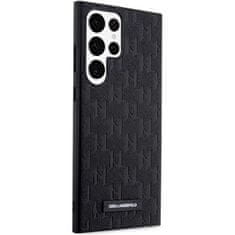 Karl Lagerfeld Kryt Karl Lagerfeld KLHCS23LSAKLHPK Samsung Galaxy S23 Ultra hardcase black Saffiano Mono Metal Logo