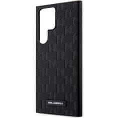 Karl Lagerfeld Kryt Karl Lagerfeld KLHCS23LSAKLHPK Samsung Galaxy S23 Ultra hardcase black Saffiano Mono Metal Logo