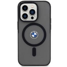 MobilPouzdra.cz Kryt BMW BMHMP15LDSLK Apple iPhone 15 Pro hardcase IML Signature MagSafe black