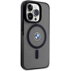 MobilPouzdra.cz Kryt BMW BMHMP15LDSLK Apple iPhone 15 Pro hardcase IML Signature MagSafe black