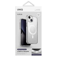 MobilPouzdra.cz Kryt UNIQ LifePro Xtreme Apple iPhone 14 Plus / 15 Plus Magclick Charging frost clear