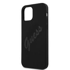 Guess Kryt Guess GUHCP12LLSVSBK Apple iPhone 12 Pro Max black hardcase Script Vintage