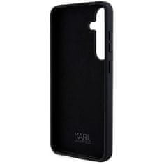 Karl Lagerfeld Kryt Karl Lagerfeld KLHCS24MSNIKBCK Samsung Galaxy S24+ Plus hardcase Silicone Ikonik black