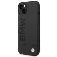 MobilPouzdra.cz Kryt BMW BMHMP14MSLBLBK Apple iPhone 14 Plus / 15 Plus black hardcase Silicone Signature Logo Magsafe