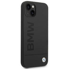 MobilPouzdra.cz Kryt BMW BMHMP14MSLBLBK Apple iPhone 14 Plus / 15 Plus black hardcase Silicone Signature Logo Magsafe