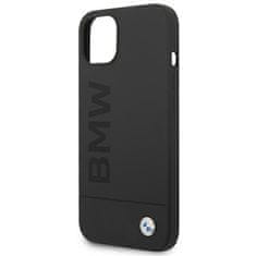 MobilPouzdra.cz Kryt BMW BMHMP14MSLBLBK Apple iPhone 14 Plus / 15 Plus black hardcase Silicone Signature Logo Magsafe