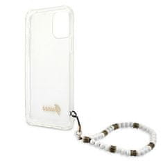 Guess Kryt Guess GUHCP12LKPSWH Apple iPhone 12 Pro Max Transparent hardcase White Pearl