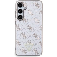 Guess Kryt Guess GUHCS24MPG4GPH Samsung Galaxy S24+ Plus hardcase 4G Triangle white