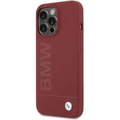 MobilPouzdra.cz Kryt BMW BMHMP15XSLBLRE Apple iPhone 15 Pro Max hardcase Silicone Big Logo MagSafe red