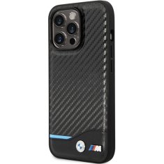 MobilPouzdra.cz Kryt BMW BMHCP13X22NBCK Apple iPhone 13 Pro Max black hardcase Leather Carbon