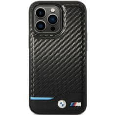 MobilPouzdra.cz Kryt BMW BMHCP13X22NBCK Apple iPhone 13 Pro Max black hardcase Leather Carbon