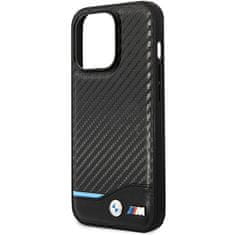 MobilPouzdra.cz Kryt BMW BMHCP13X22NBCK Apple iPhone 13 Pro Max black hardcase Leather Carbon