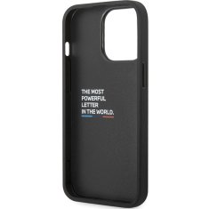 MobilPouzdra.cz Kryt BMW BMHCP13X22NBCK Apple iPhone 13 Pro Max black hardcase Leather Carbon