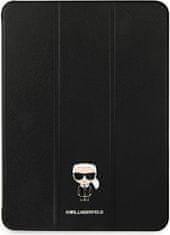 Karl Lagerfeld Kryt Karl Lagerfeld KLFC11OKMK Apple iPad Pro 11 2021 (3 gen) Book Cover black Saffiano Karl Iconic