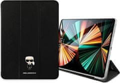 Karl Lagerfeld Kryt Karl Lagerfeld KLFC11OKMK Apple iPad Pro 11 2021 (3 gen) Book Cover black Saffiano Karl Iconic