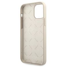 Guess Kryt Guess GUHCP12SLSVSGP Apple iPhone 12 mini grey pink hardcase Silicone Vintage