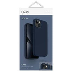 MobilPouzdra.cz Kryt UNIQ Lino Apple iPhone 14 Plus / 15 Plus marine blue