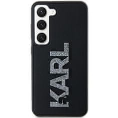 Karl Lagerfeld Kryt Karl Lagerfeld KLHCS24S3DMBKCK Samsung Galaxy S24 hardcase 3D Rubber Glitter Logo black