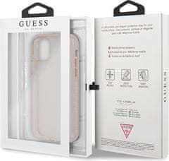 Guess Kryt Guess GUHCN65PCGLPI Apple iPhone 11 Pro Max pink hard case Glitter