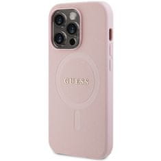 Guess Kryt Guess GUHMP13LPSAHMCP Apple iPhone 13/13 Pro hardcase Saffiano MagSafe pink