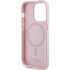 Guess Kryt Guess GUHMP13LPSAHMCP Apple iPhone 13/13 Pro hardcase Saffiano MagSafe pink