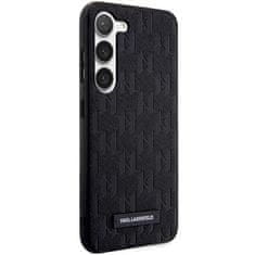 Karl Lagerfeld Kryt Karl Lagerfeld KLHCS23SSAKLHPK Samsung Galaxy S23 hardcase black Saffiano Mono Metal Logo