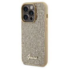 Guess Kryt Guess GUHCP14XPMSDGSD Apple iPhone 14 Pro Max hardcase Disco Metal Script gold