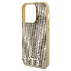 Guess Kryt Guess GUHCP14XPMSDGSD Apple iPhone 14 Pro Max hardcase Disco Metal Script gold