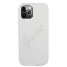 Guess Kryt Guess GUHCP12LLSVSCR Apple iPhone 12 Pro Max cream hardcase Script Vintage