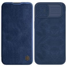 Nillkin Kryt Qin Leather Pro Case Apple iPhone 14 Plus / 15 Plus blue