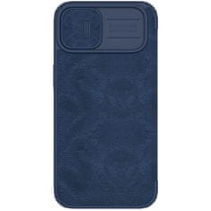 Nillkin Kryt Qin Leather Pro Case Apple iPhone 14 Plus / 15 Plus blue