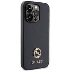 Guess Kryt Guess GUHCP13LPS4DGPK Apple iPhone 13 Pro hardcase Strass Metal Logo black