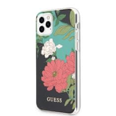 Guess Kryt Guess GUHCN58IMLFL01 Apple iPhone 11 Pro black N°1 Flower Collection