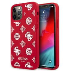 Guess Kryt Guess GUHCP12LLSPEWRE Apple iPhone 12 Pro Max red hard case Peony Collection