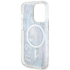 Guess Kryt Guess GUHMP14XHLEOPWB Apple iPhone 14 Pro Max niebieski/blue hardcase Leopard MagSafe