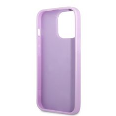 Guess Kryt Guess GUHCP13LPS4MU Apple iPhone 13 Pro purple hardcase Saffiano 4G Small Metal Logo